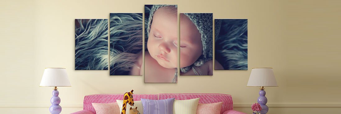 Split Canvas Prints | Multi Panel Canvas Photo Prints | Triptych Canvas